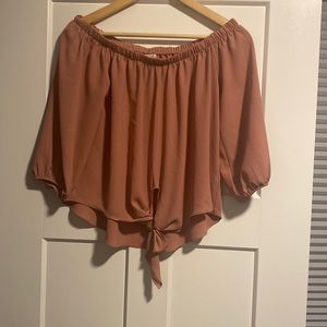 Blouse - Dusty Rose M